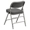 Flash Furniture Gray Fabric Folding Chair, PK2 2-HA-MC320AF-GRY-GG - alternate 10